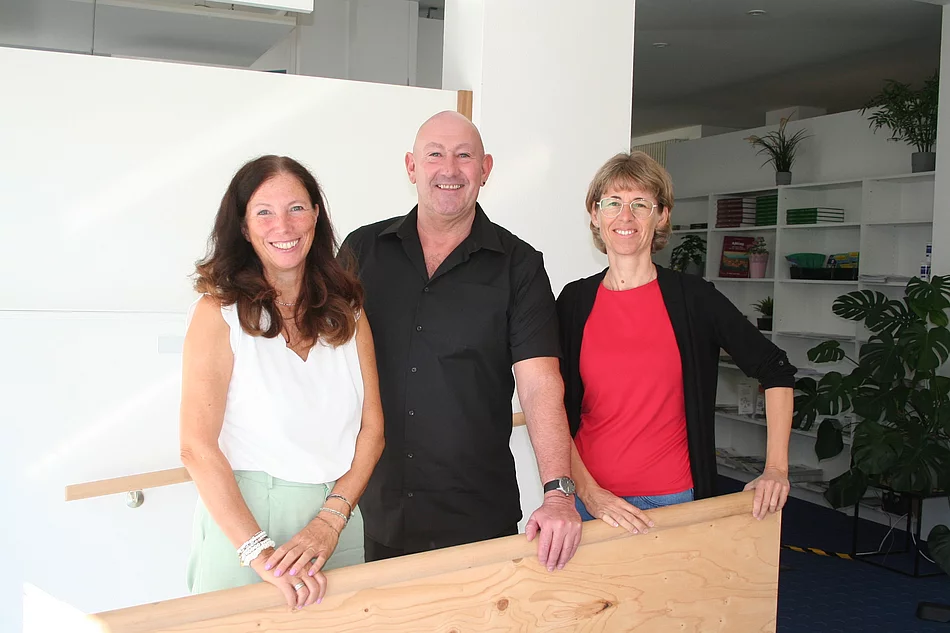 Das Team im Bürgerbüro (von links): Yvonne Jergens, Martin Warta und Conny Mayerhofer.
